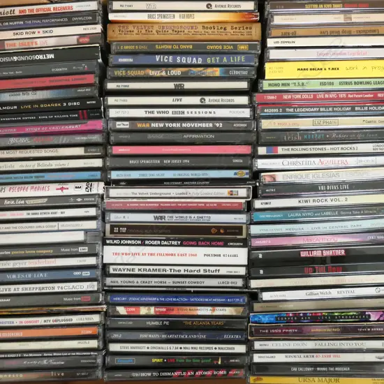 APPROX 80-90 CDS MIXED GENRE MAINLY ROCK